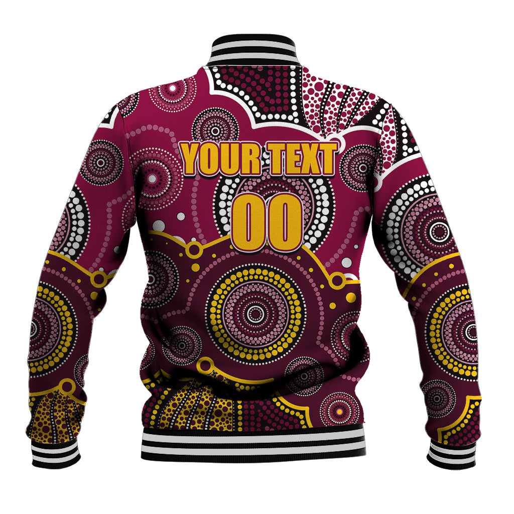 custom-personalised-and-number-broncos-nrl-baseball-jacket-aboriginal-patterns