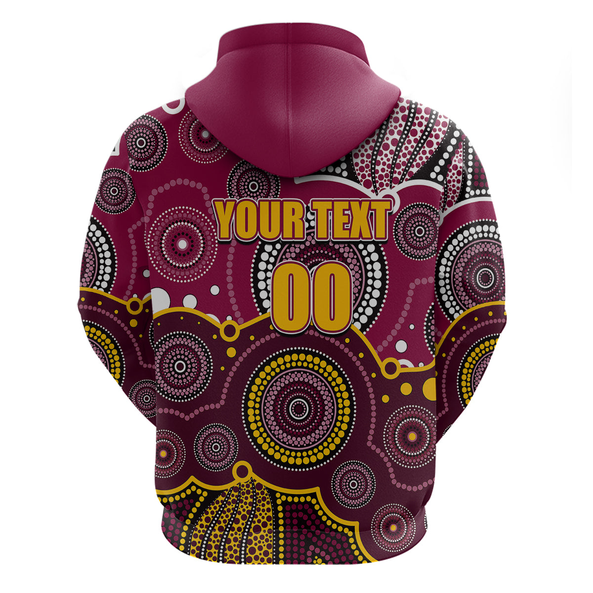 custom-personalised-and-number-broncos-nrl-hoodie-aboriginal-patterns