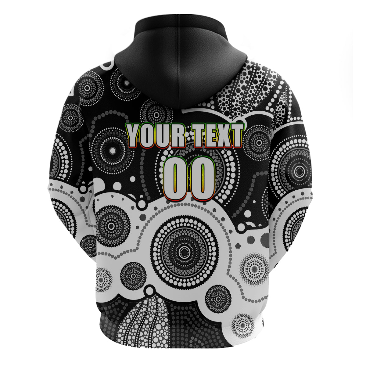 custom-personalised-and-number-panthers-nrl-hoodie-aboriginal-patterns