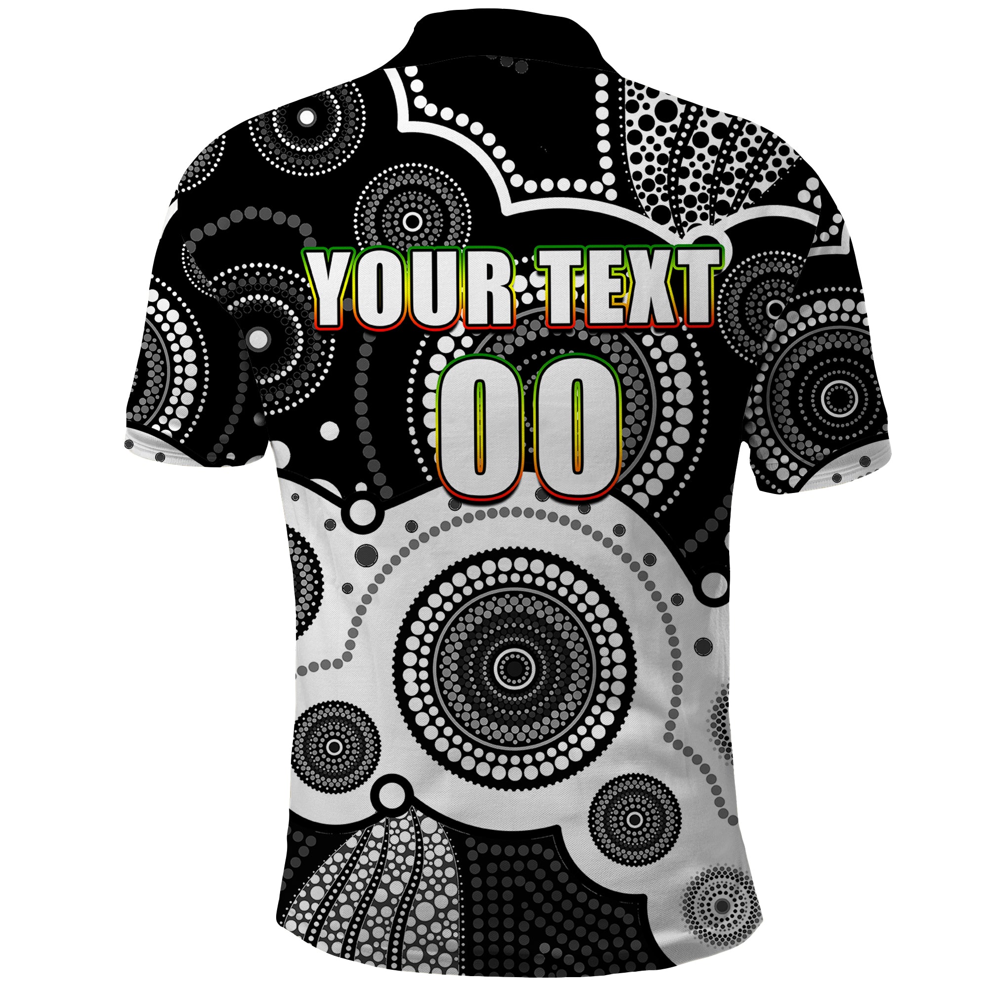 custom-personalised-and-number-panthers-nrl-polo-shirt-aboriginal-patterns