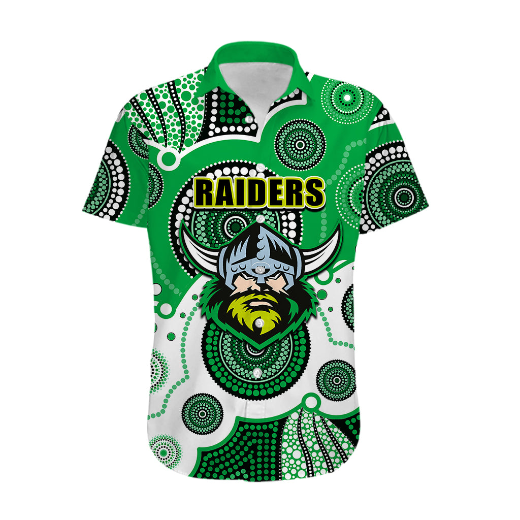 custom-personalised-and-number-raiders-nrl-hawaiian-shirt-aboriginal-patterns