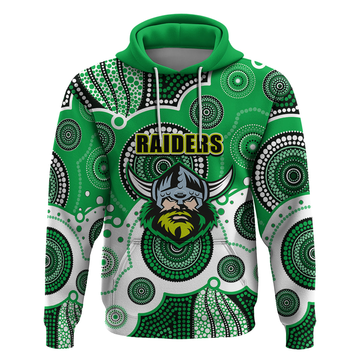 custom-personalised-and-number-raiders-nrl-hoodie-aboriginal-patterns