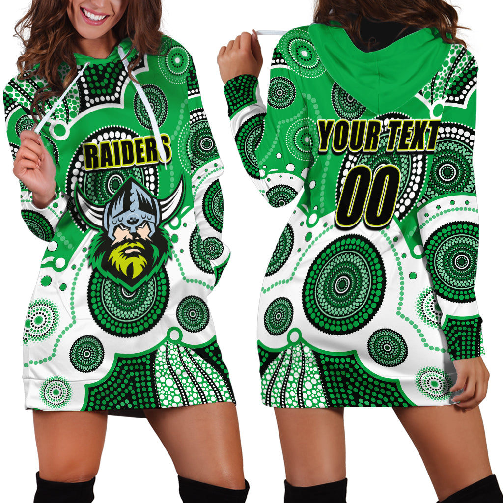 custom-personalised-and-number-raiders-nrl-hoodie-dress-aboriginal-patterns