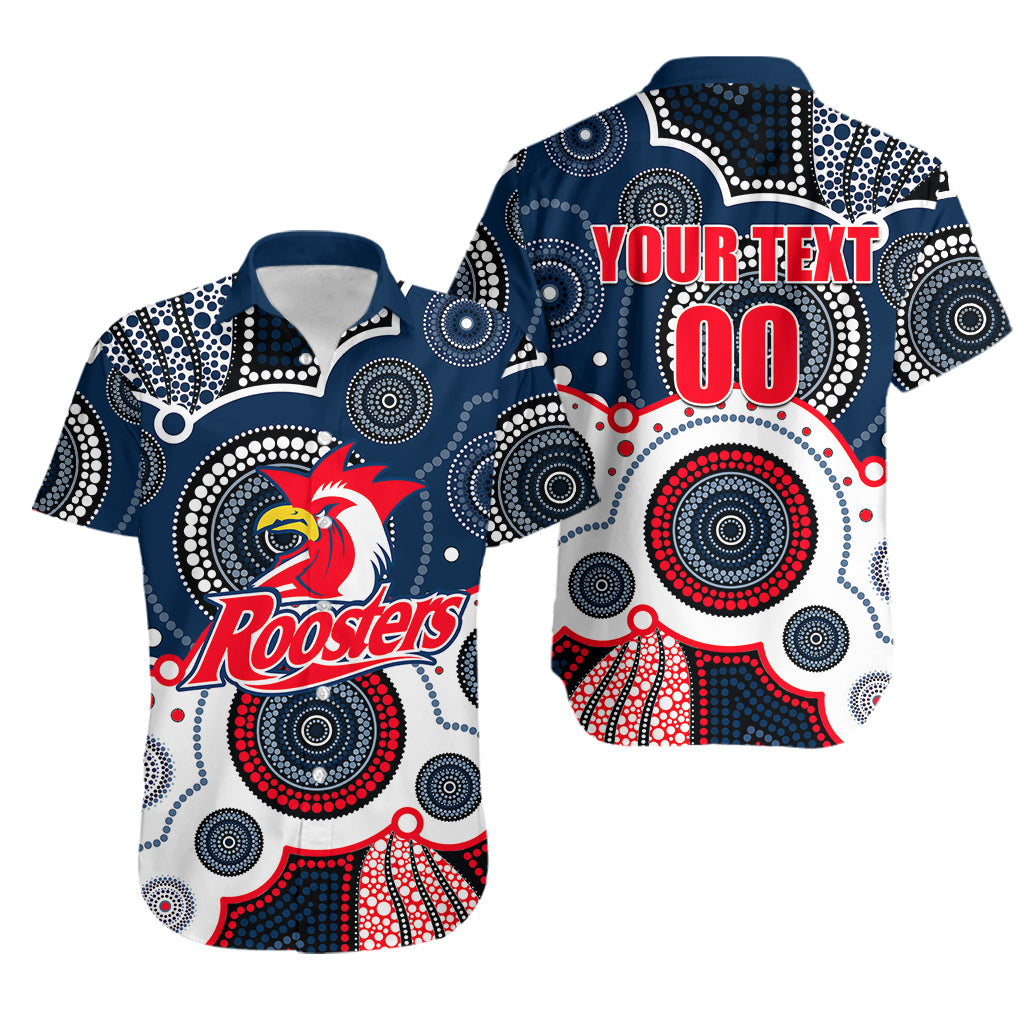 custom-personalised-and-number-roosters-nrl-hawaiian-shirt-aboriginal-patterns