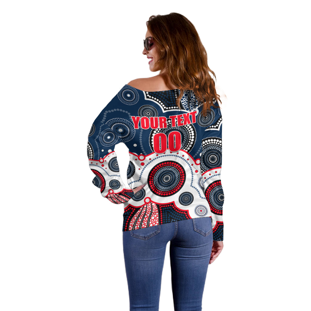 custom-personalised-and-number-roosters-nrl-off-shoulder-sweater-aboriginal-patterns