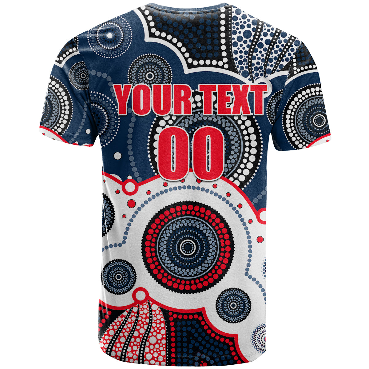 custom-personalised-and-number-roosters-nrl-t-shirt-aboriginal-patterns