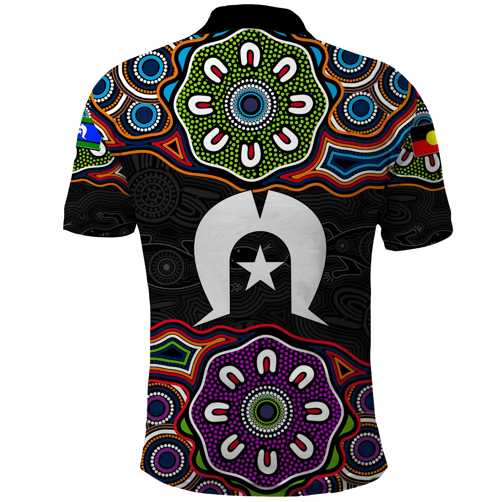 naidoc-2023-polo-shirt-aboriginal-tribal-coloful