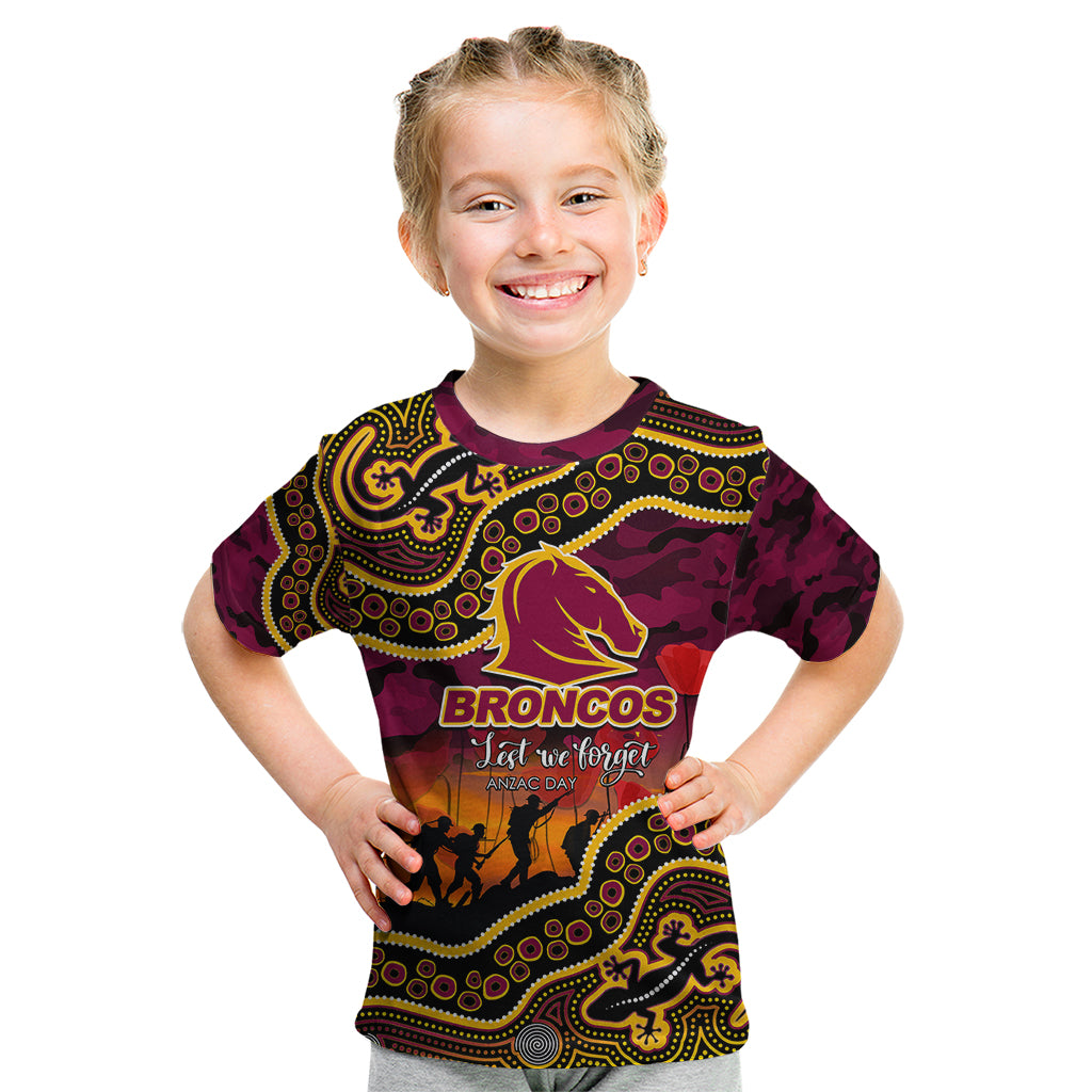 custom-personalised-anzac-day-nrl-broncos-kid-t-shirt-aborigianl-lizard-patterns