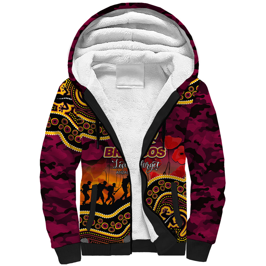 custom-personalised-anzac-day-nrl-broncos-sherpa-hoodie-aborigianl-lizard-patterns