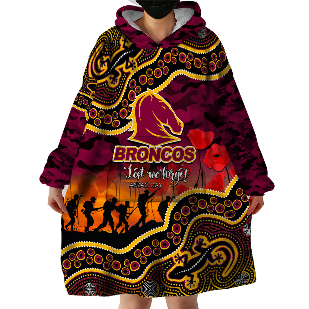 custom-personalised-anzac-day-nrl-broncos-wearable-blanket-hoodie-aborigianl-lizard-patterns