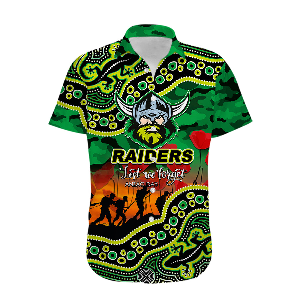 custom-personalised-anzac-day-nrl-raiders-hawaiian-shirt-aborigianl-lizard-patterns