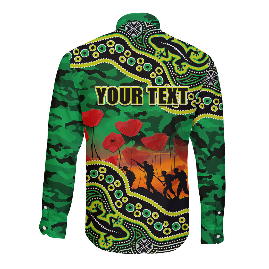 custom-personalised-anzac-day-nrl-raiders-long-sleeve-button-shirt-aborigianl-lizard-patterns