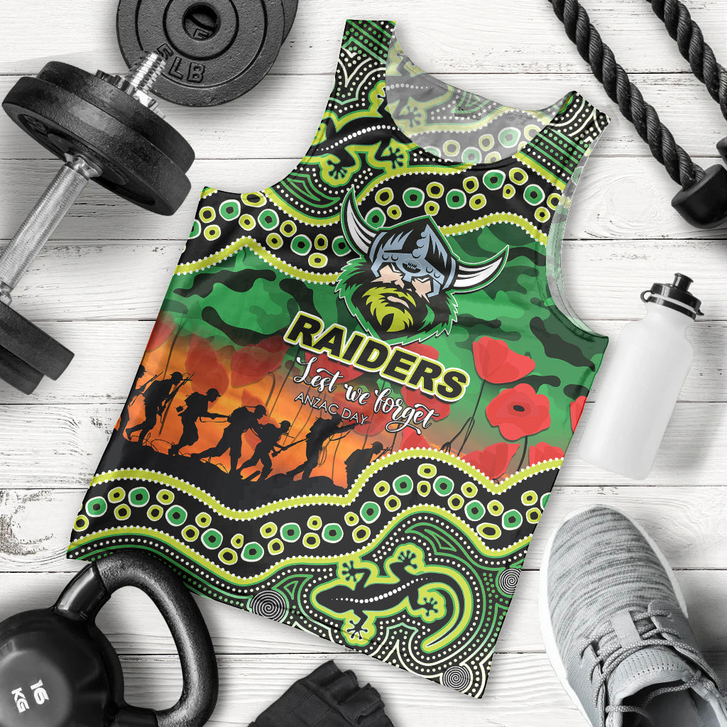 custom-personalised-anzac-day-nrl-raiders-men-tank-top-aborigianl-lizard-patterns