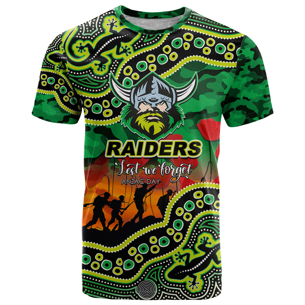 custom-personalised-anzac-day-nrl-raiders-t-shirt-aborigianl-lizard-patterns