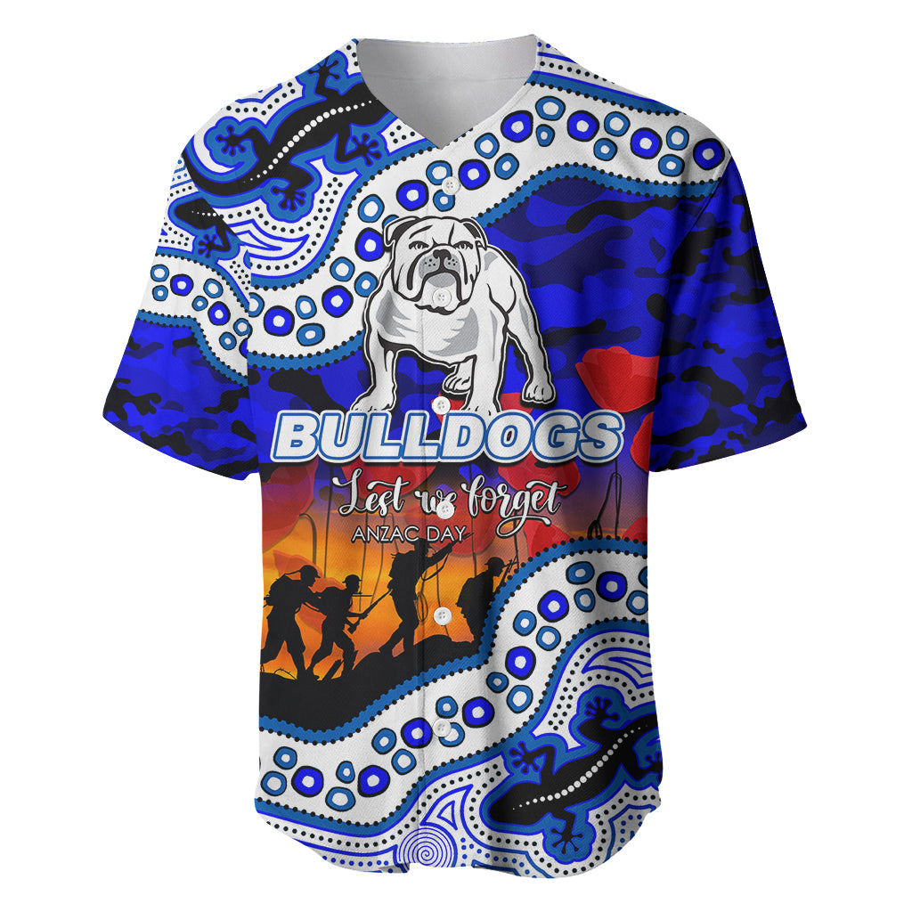 custom-personalised-anzac-day-nrl-bulldogs-baseball-jersey-aborigianl-lizard-patterns