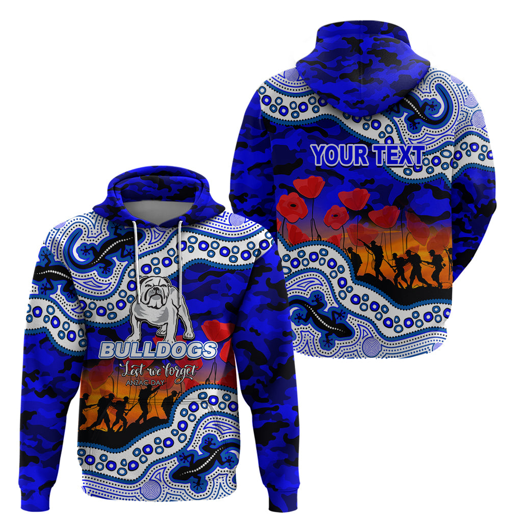 custom-personalised-anzac-day-nrl-bulldogs-hoodie-aborigianl-lizard-patterns