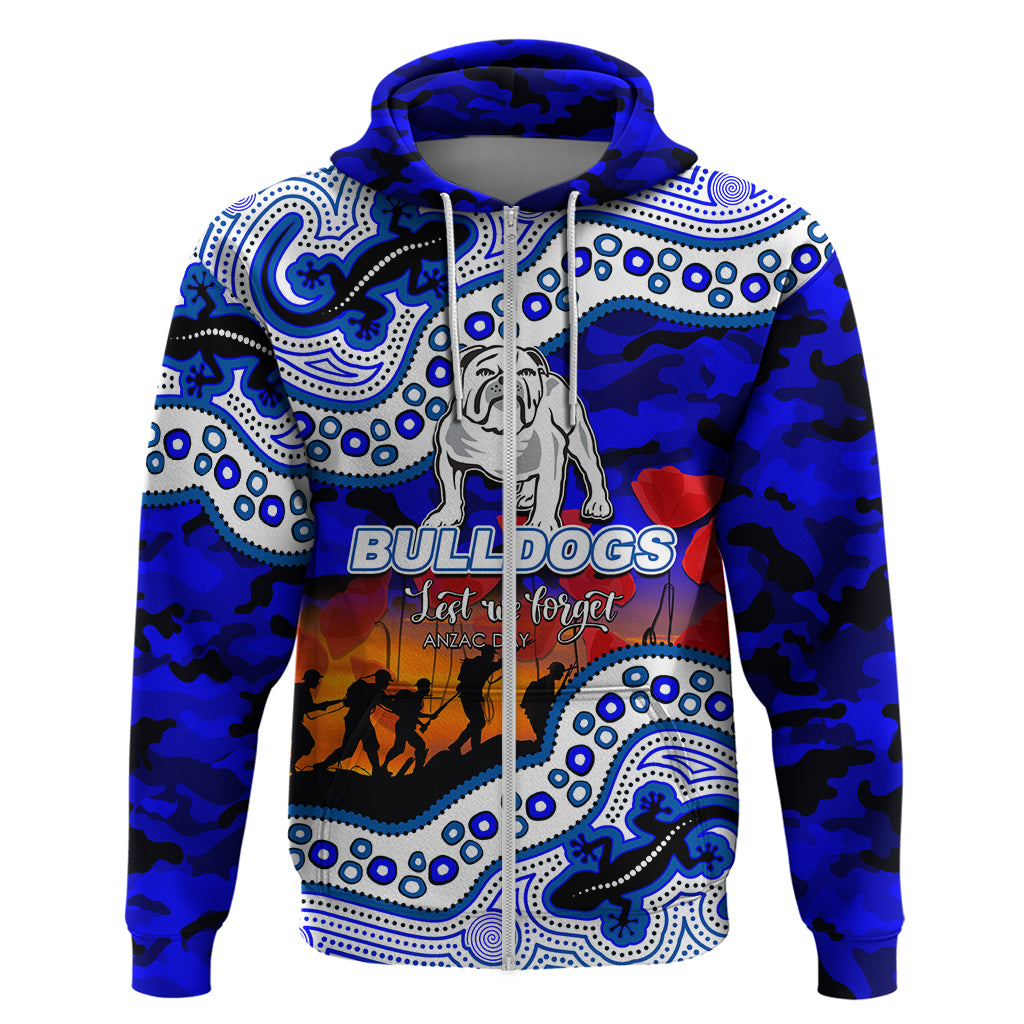 custom-personalised-anzac-day-nrl-bulldogs-hoodie-aborigianl-lizard-patterns