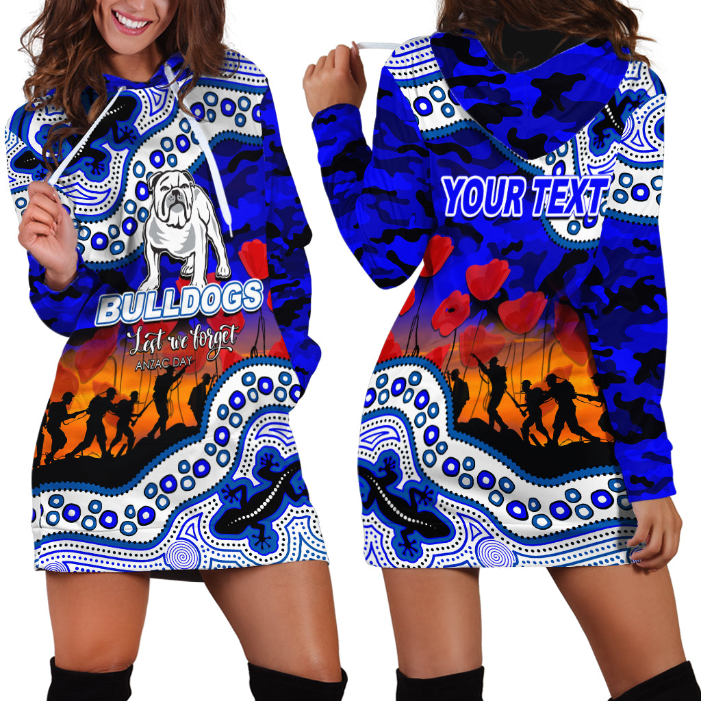 custom-personalised-anzac-day-nrl-bulldogs-hoodie-dress-aborigianl-lizard-patterns