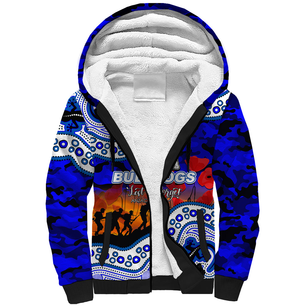 custom-personalised-anzac-day-nrl-bulldogs-sherpa-hoodie-aborigianl-lizard-patterns