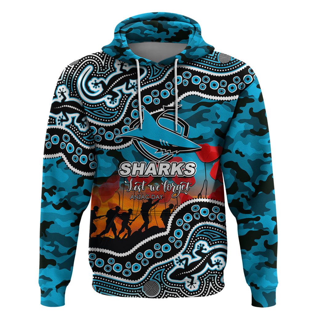 custom-personalised-anzac-day-nrl-sharks-hoodie-aborigianl-lizard-patterns