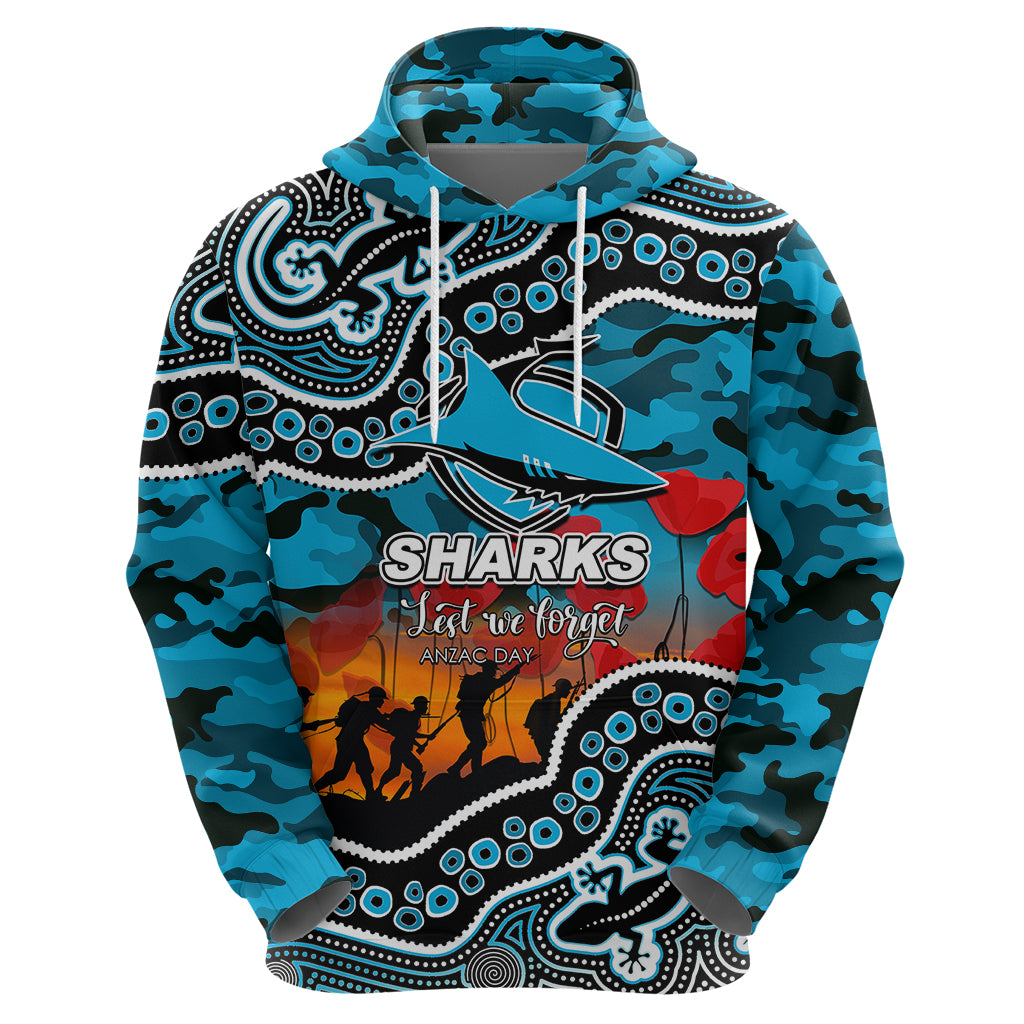 custom-personalised-anzac-day-nrl-sharks-hoodie-aborigianl-lizard-patterns