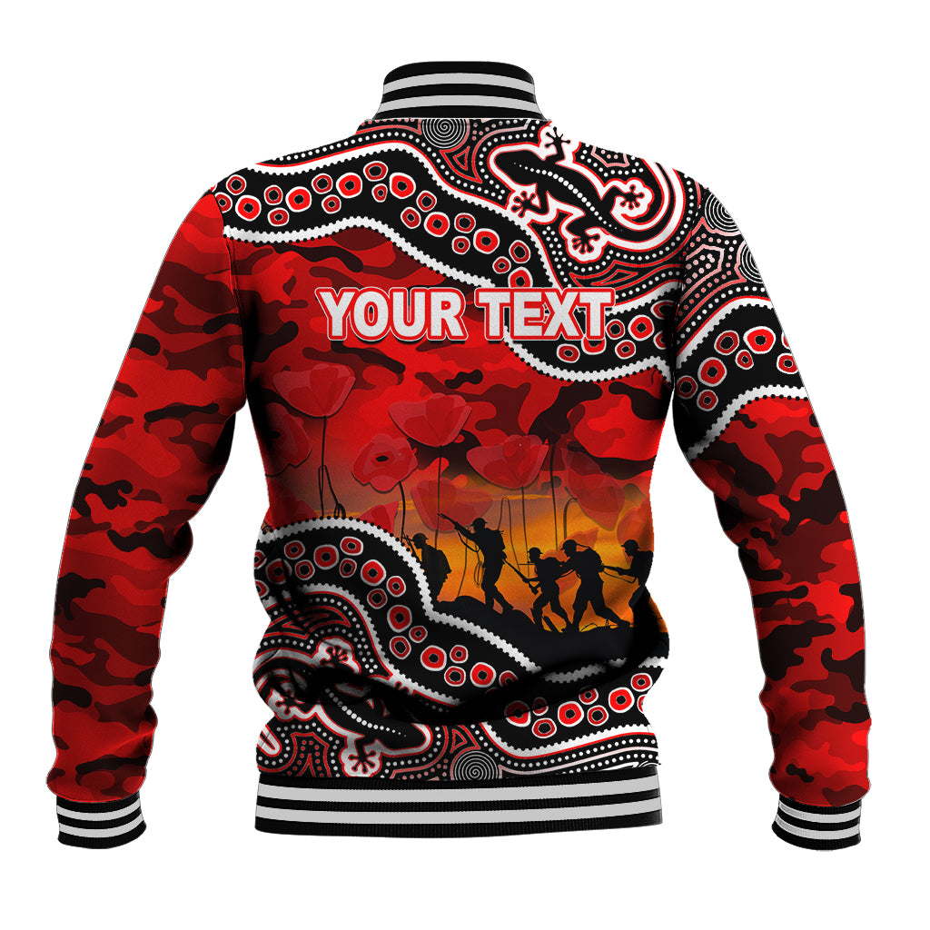 custom-personalised-anzac-day-nrl-dolphins-baseball-jacket-aboriginal-lizard-patterns