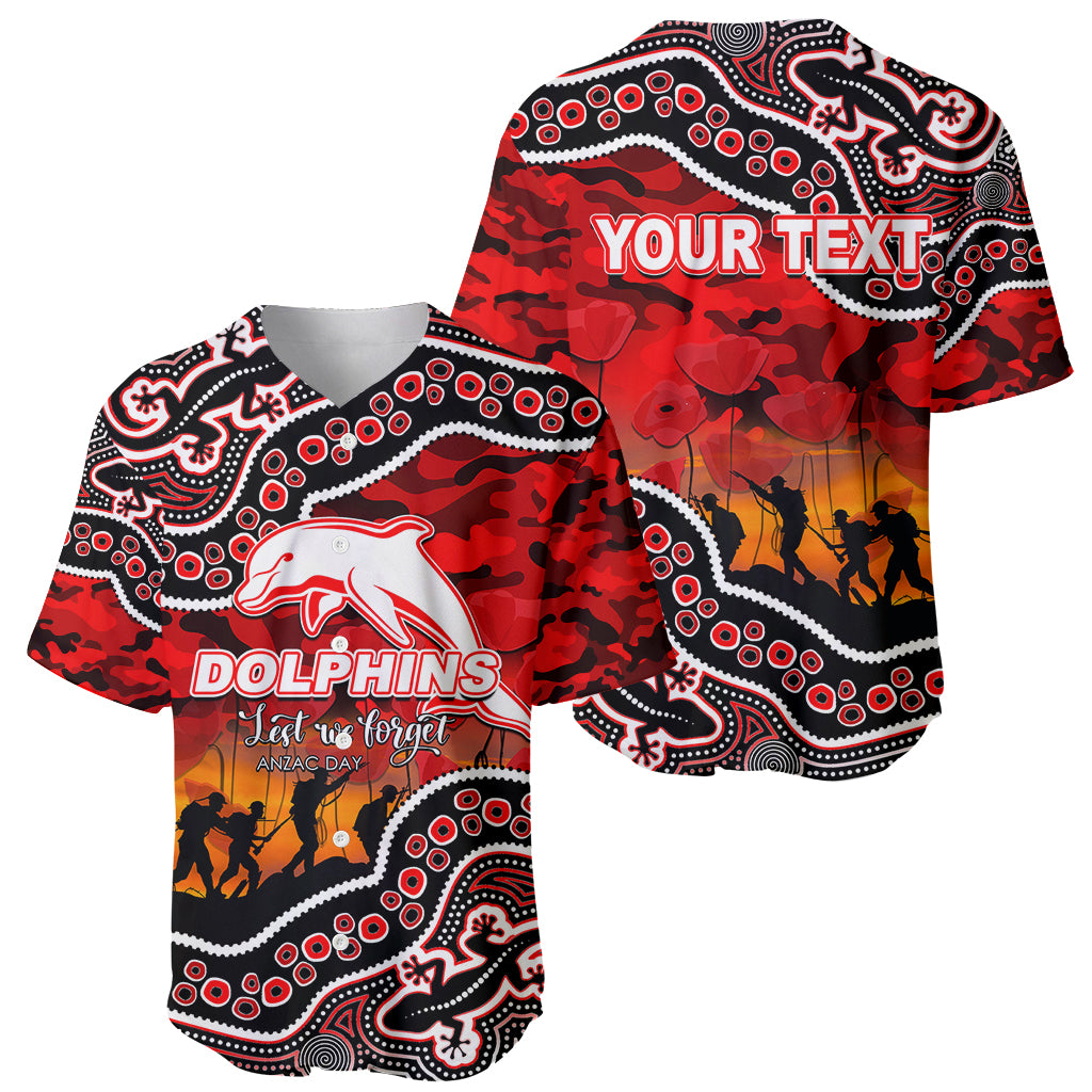 custom-personalised-anzac-day-nrl-dolphins-baseball-jersey-aboriginal-lizard-patterns