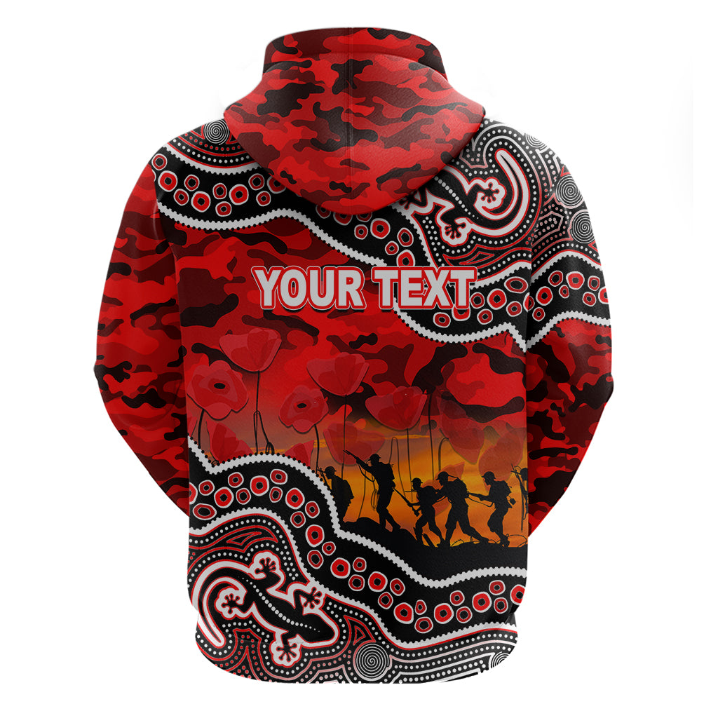 custom-personalised-anzac-day-nrl-dolphins-hoodie-aboriginal-lizard-patterns