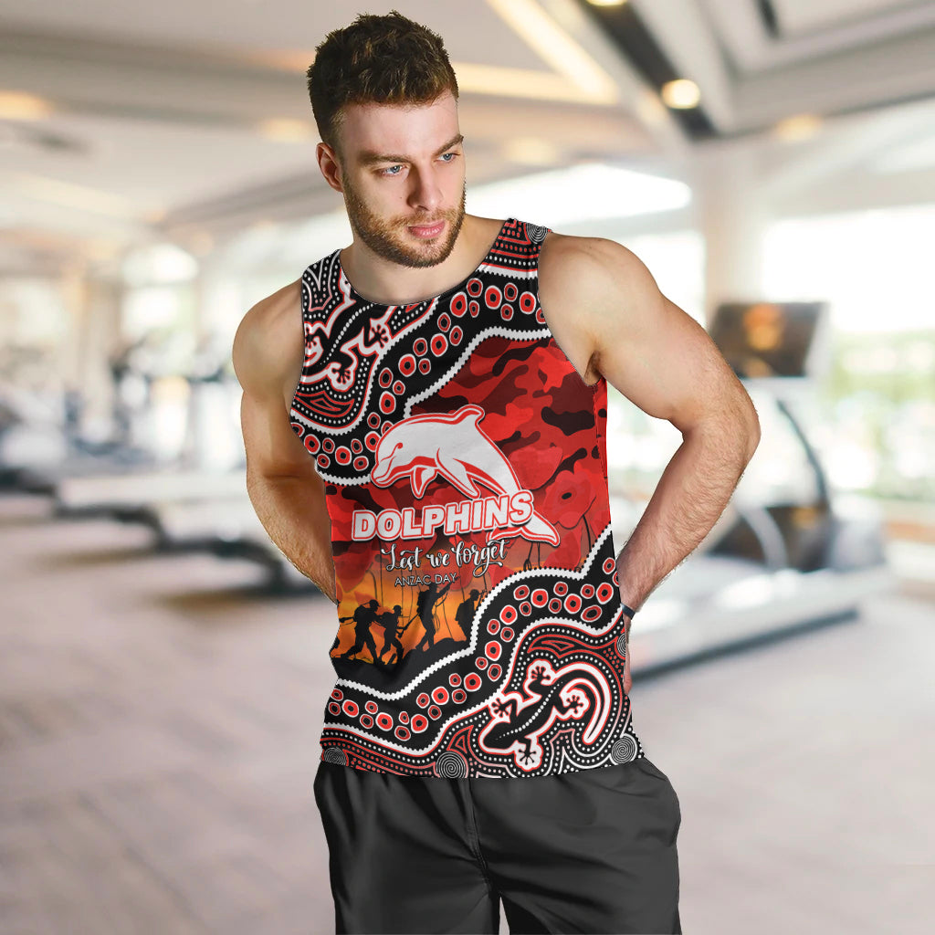 custom-personalised-anzac-day-nrl-dolphins-men-tank-top-aboriginal-lizard-patterns