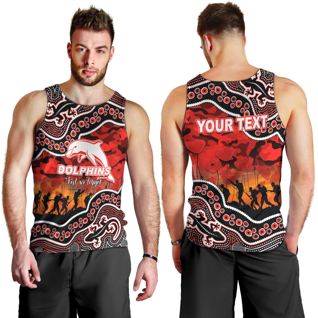 custom-personalised-anzac-day-nrl-dolphins-men-tank-top-aboriginal-lizard-patterns