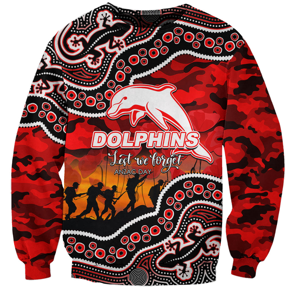 custom-personalised-anzac-day-nrl-dolphins-sweatshirt-aboriginal-lizard-patterns