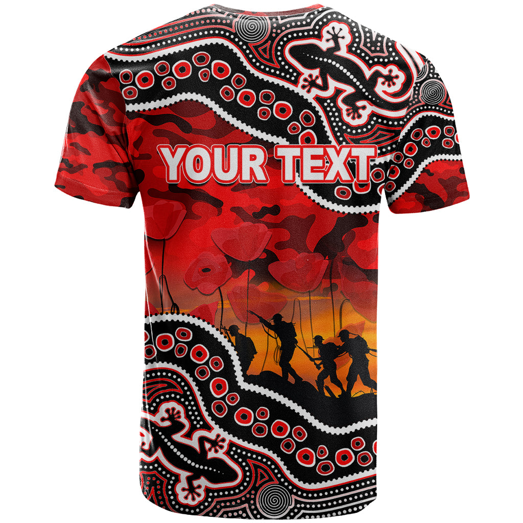 custom-personalised-anzac-day-nrl-dolphins-t-shirt-aboriginal-lizard-patterns