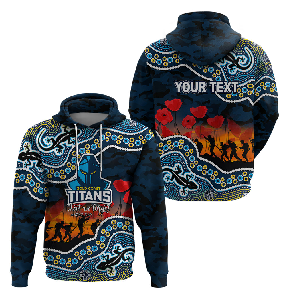 custom-personalised-anzac-day-nrl-titans-hoodie-aboriginal-lizard-patterns