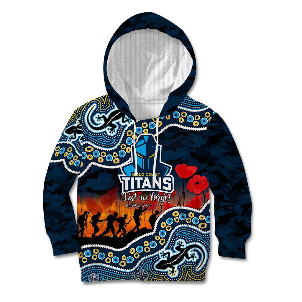 custom-personalised-anzac-day-nrl-titans-kid-hoodie-aboriginal-lizard-patterns