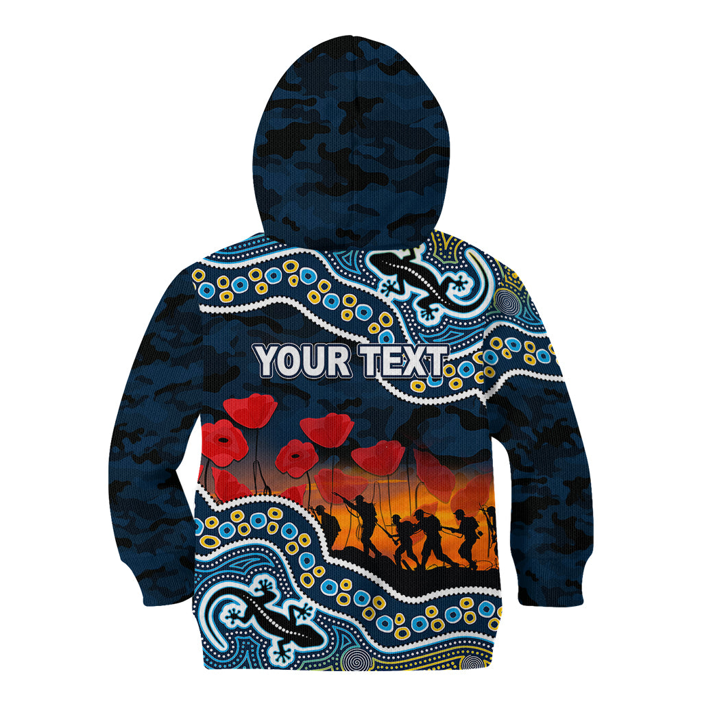 custom-personalised-anzac-day-nrl-titans-kid-hoodie-aboriginal-lizard-patterns