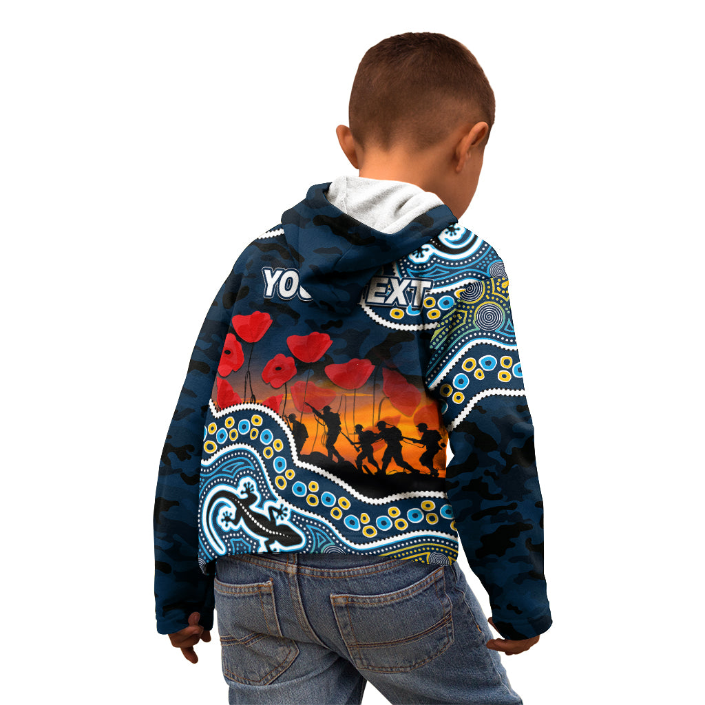 custom-personalised-anzac-day-nrl-titans-kid-hoodie-aboriginal-lizard-patterns