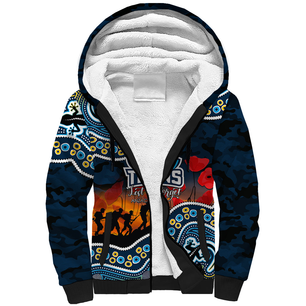 custom-personalised-anzac-day-nrl-titans-sherpa-hoodie-aboriginal-lizard-patterns