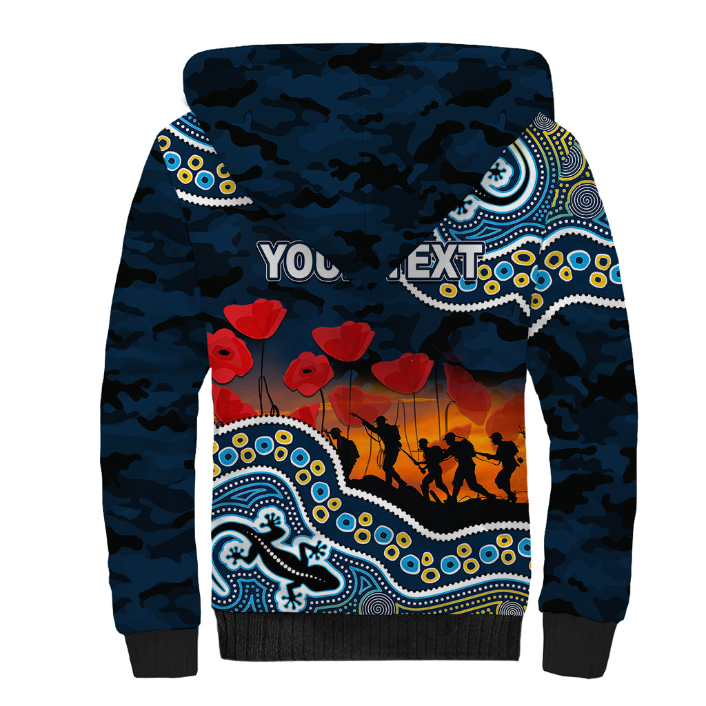 custom-personalised-anzac-day-nrl-titans-sherpa-hoodie-aboriginal-lizard-patterns