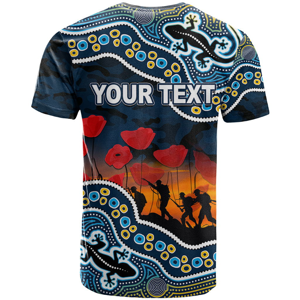 custom-personalised-anzac-day-nrl-titans-t-shirt-aboriginal-lizard-patterns