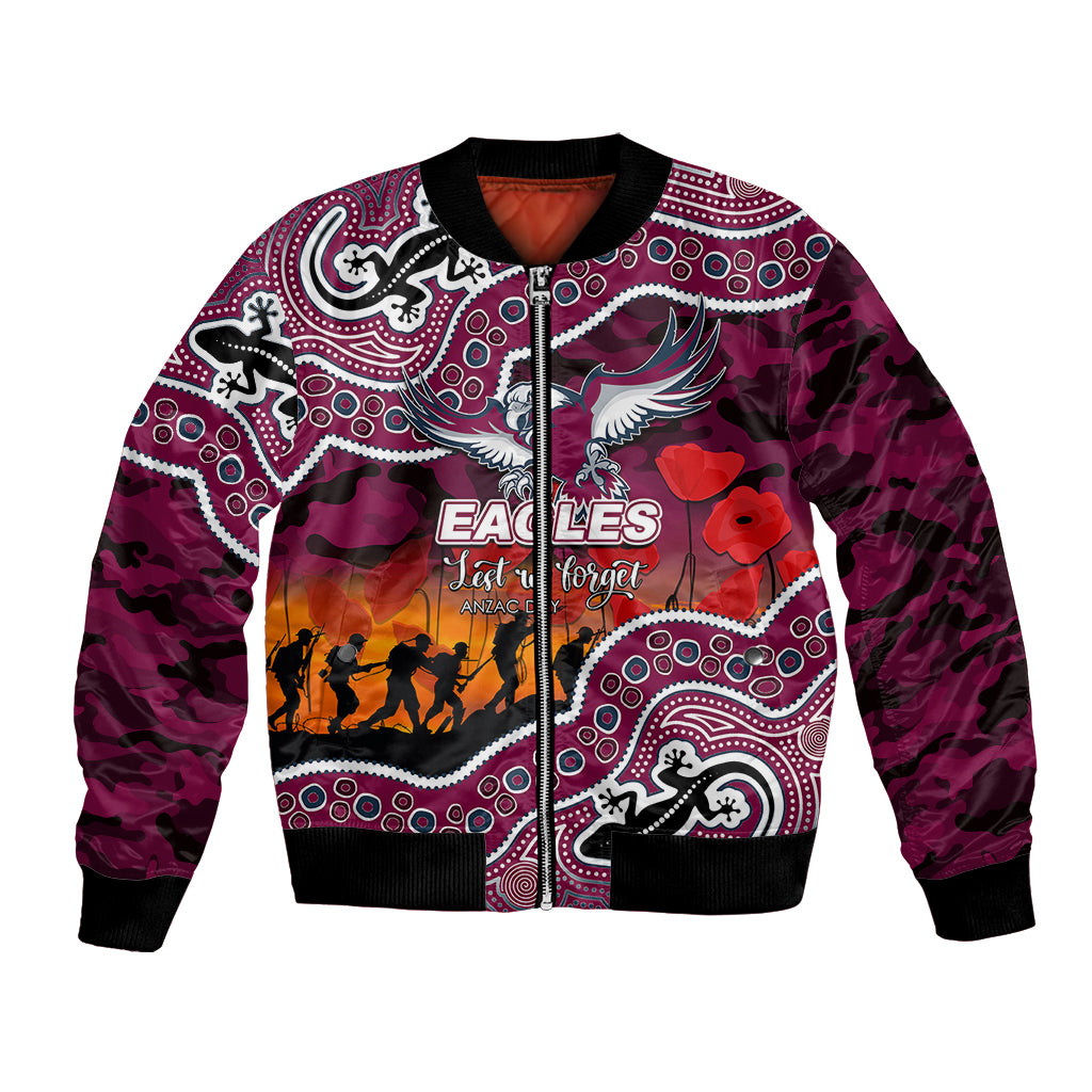 custom-personalised-anzac-day-nrl-sea-eagles-bomber-jacket-aboriginal-lizard-patterns