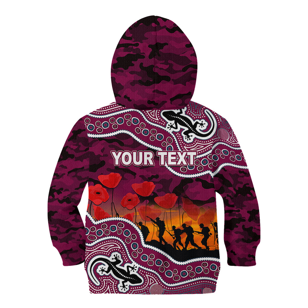 custom-personalised-anzac-day-nrl-sea-eagles-kid-hoodie-aboriginal-lizard-patterns