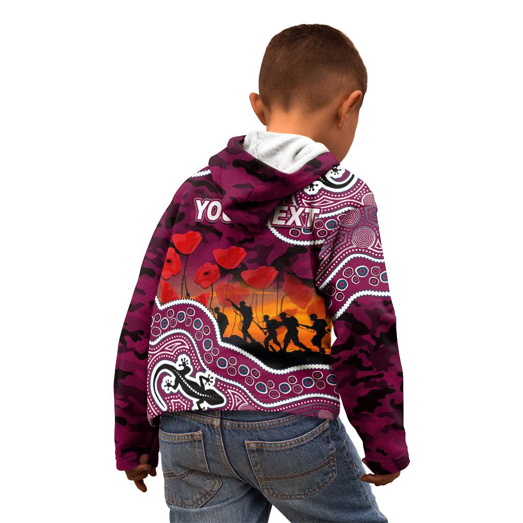 custom-personalised-anzac-day-nrl-sea-eagles-kid-hoodie-aboriginal-lizard-patterns