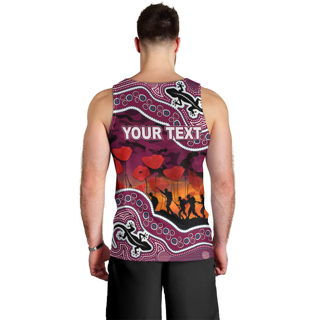 custom-personalised-anzac-day-nrl-sea-eagles-men-tank-top-aboriginal-lizard-patterns