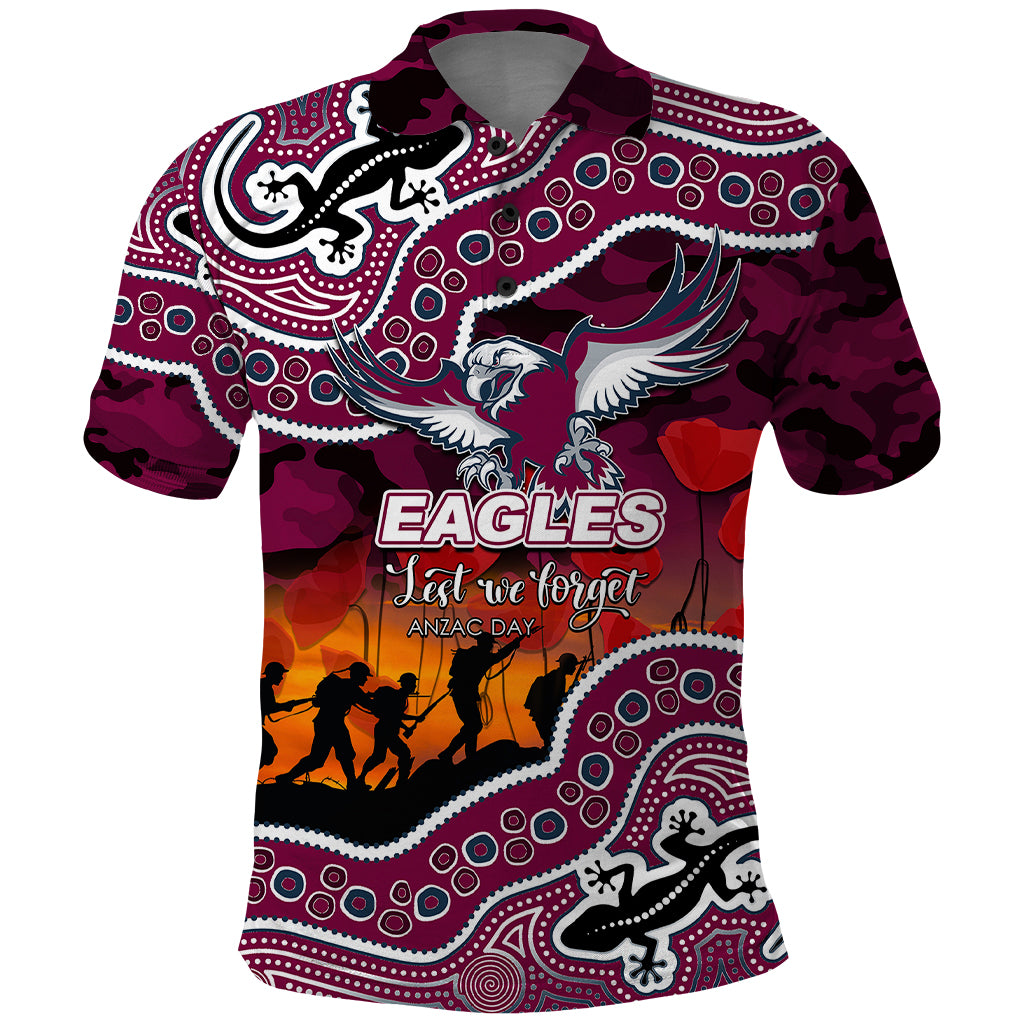 custom-personalised-anzac-day-nrl-sea-eagles-polo-shirt-aboriginal-lizard-patterns