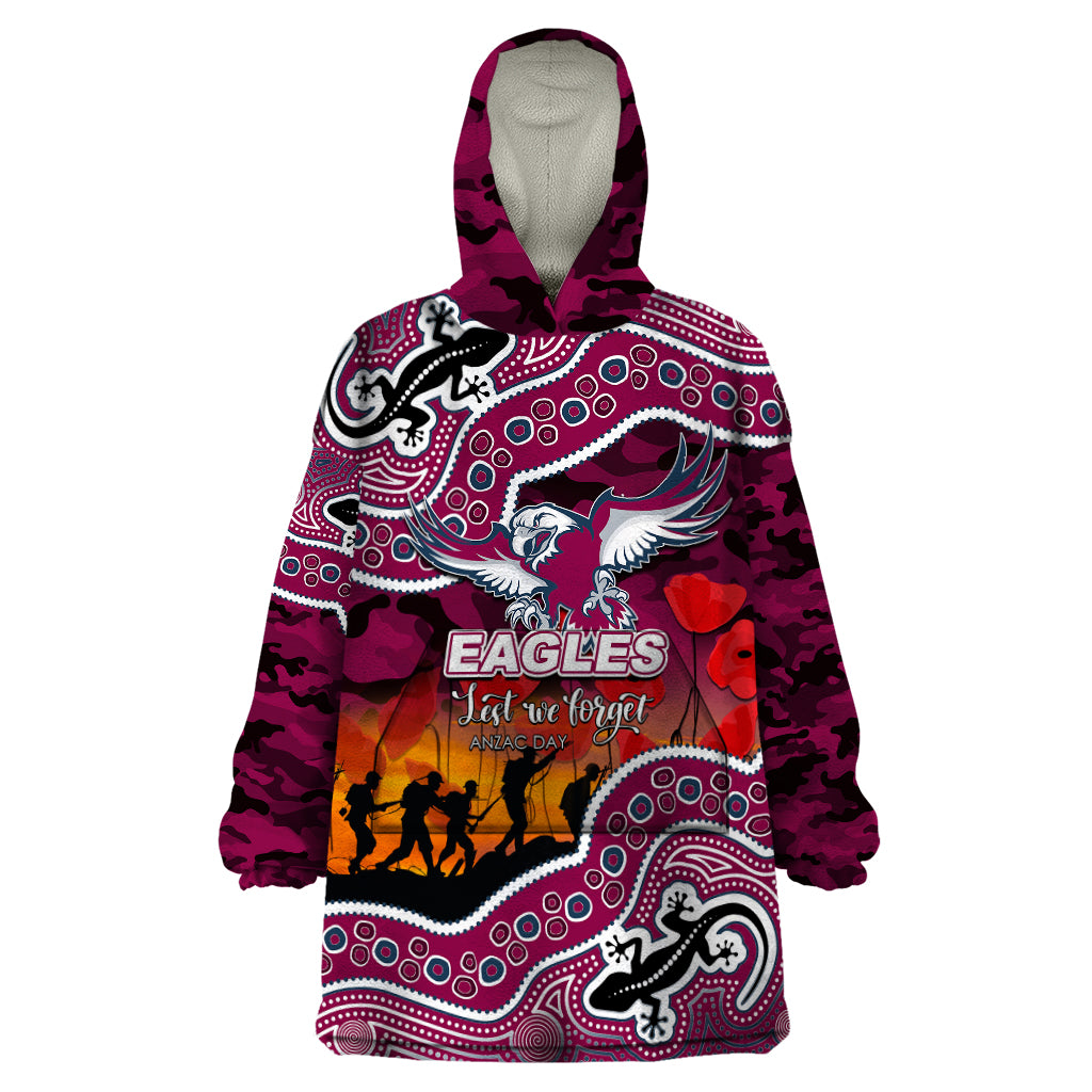 custom-personalised-anzac-day-nrl-sea-eagles-wearable-blanket-hoodie-aboriginal-lizard-patterns