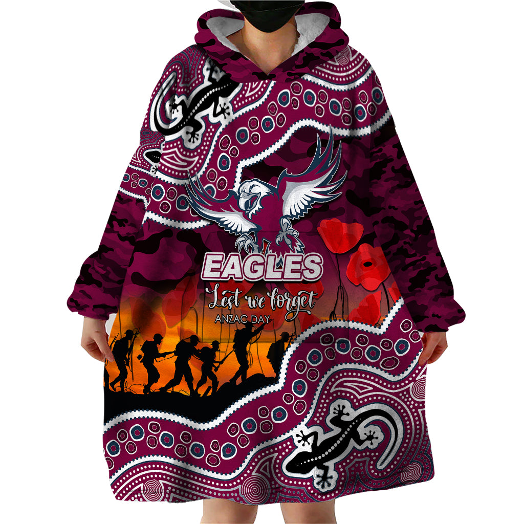 custom-personalised-anzac-day-nrl-sea-eagles-wearable-blanket-hoodie-aboriginal-lizard-patterns