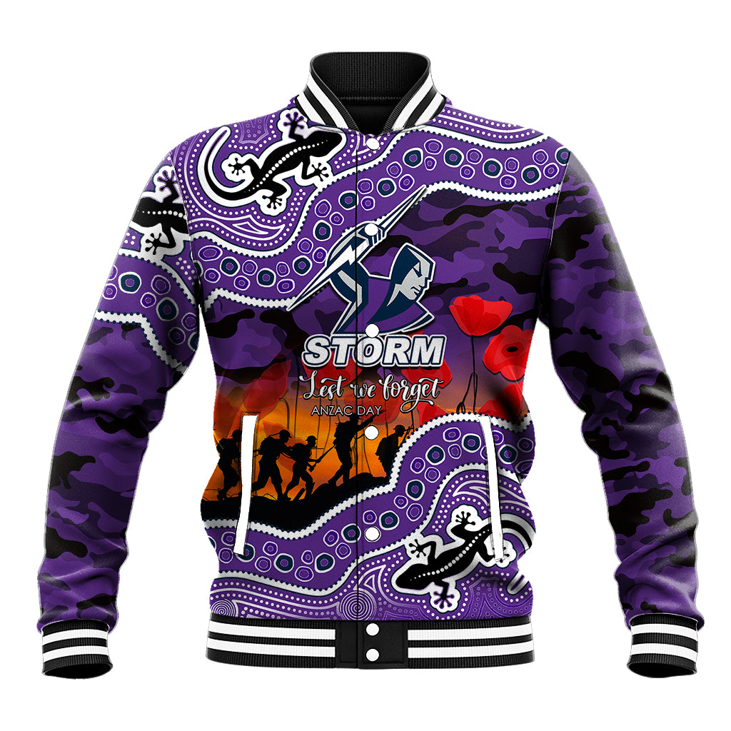 custom-personalised-anzac-day-nrl-storm-baseball-jacket-aboriginal-lizard-patterns