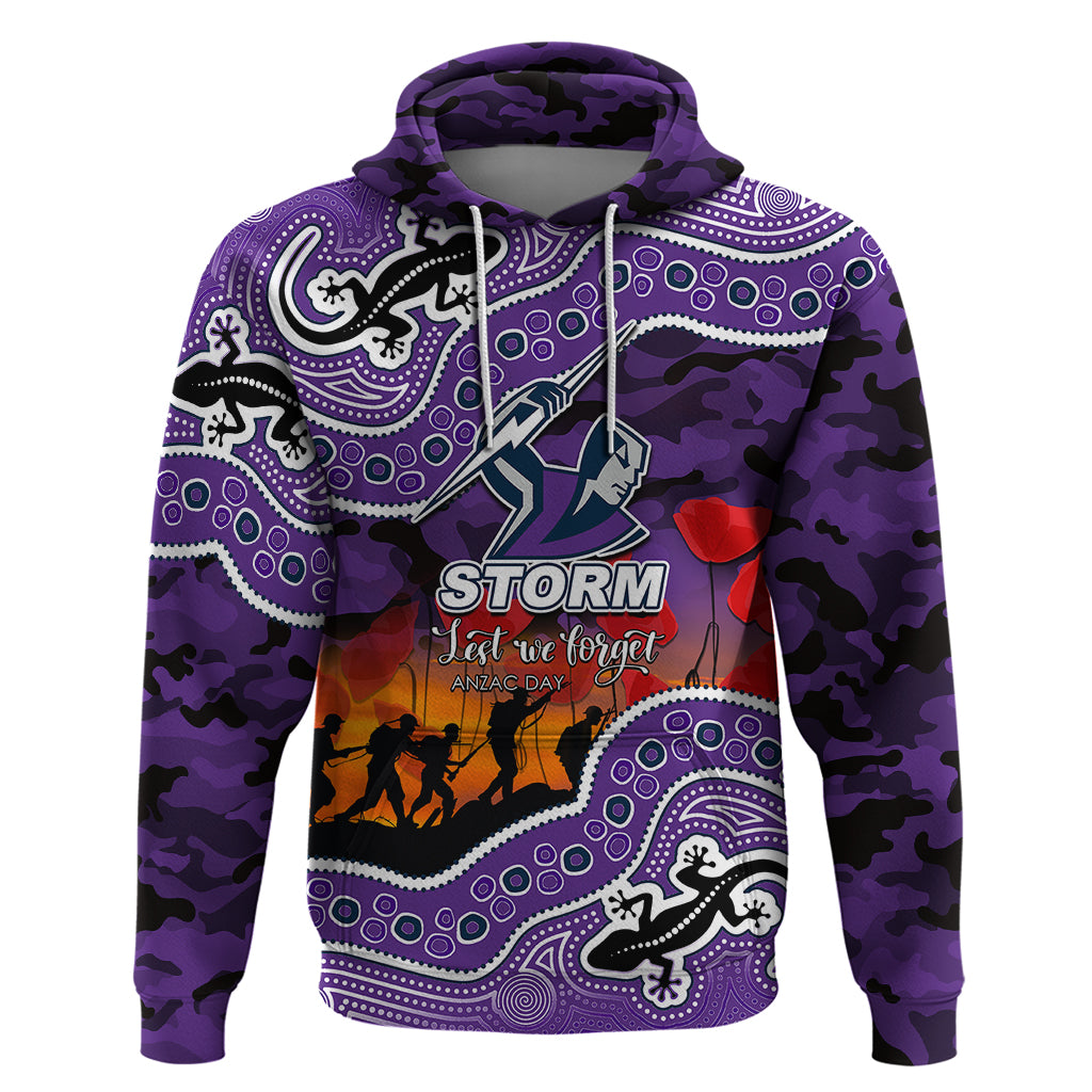 custom-personalised-anzac-day-nrl-storm-hoodie-aboriginal-lizard-patterns