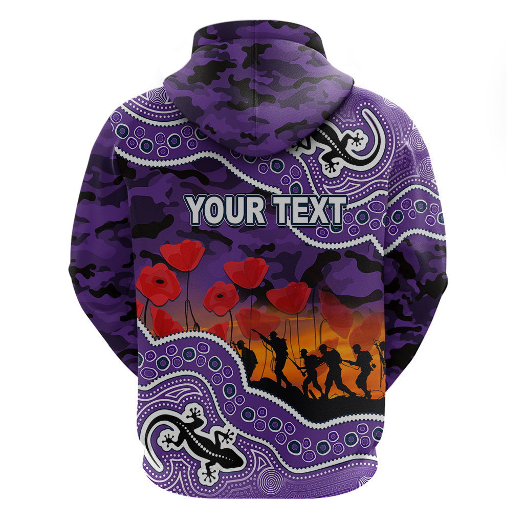 custom-personalised-anzac-day-nrl-storm-hoodie-aboriginal-lizard-patterns