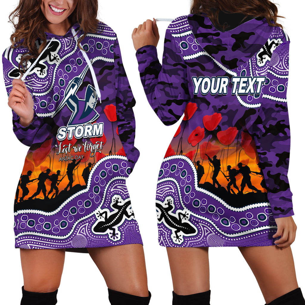 custom-personalised-anzac-day-nrl-storm-hoodie-dress-aboriginal-lizard-patterns